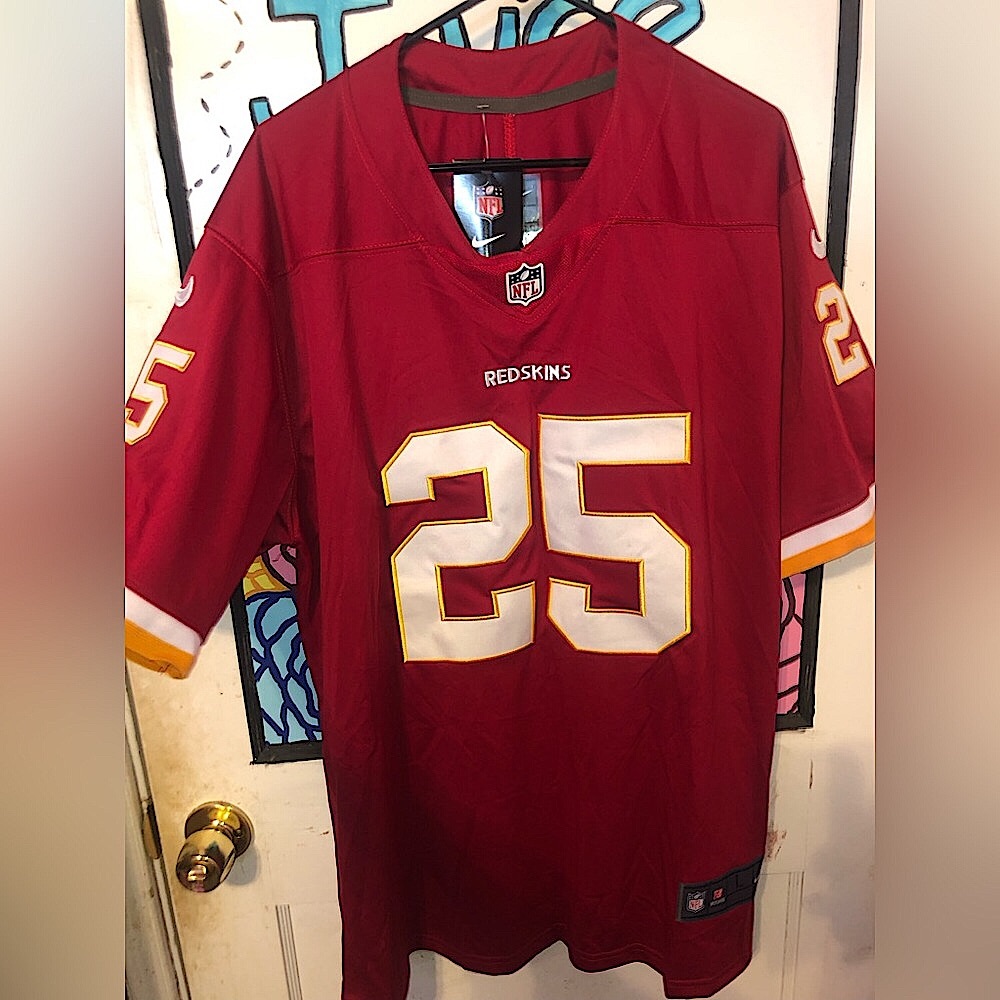 NFL Players: Chris Thompson #25 Redskins Jersey